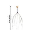 Pet Massage Claw Head Massager - Random Color Octopus Scalp Scratcher Tool