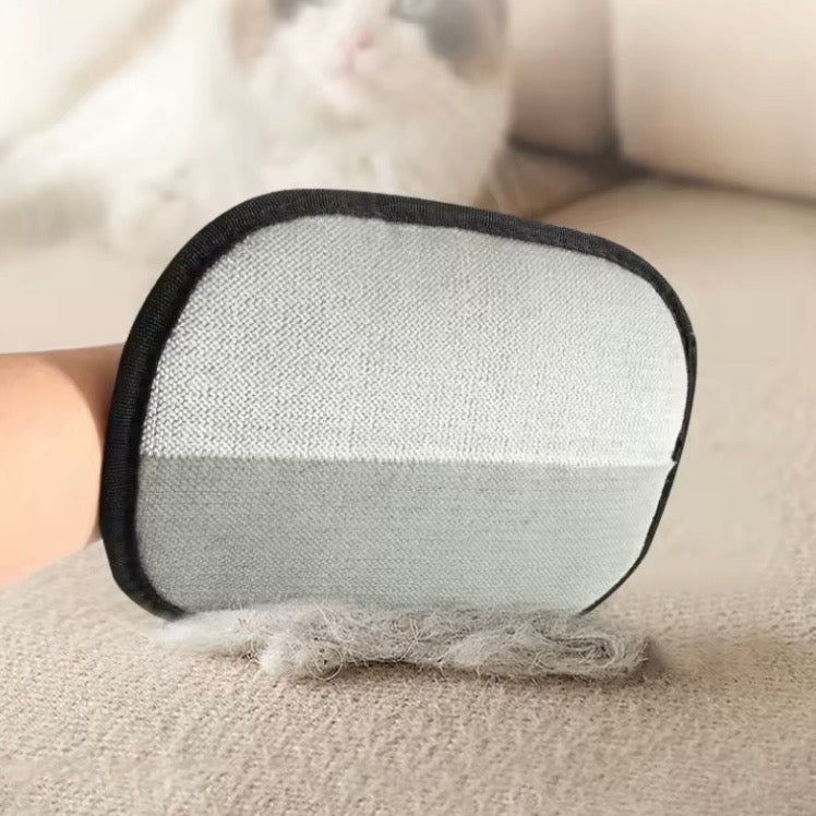 Double-Sided Hair Removal Gloves - Ultimate Pet Grooming Tool for Dogs and Cats