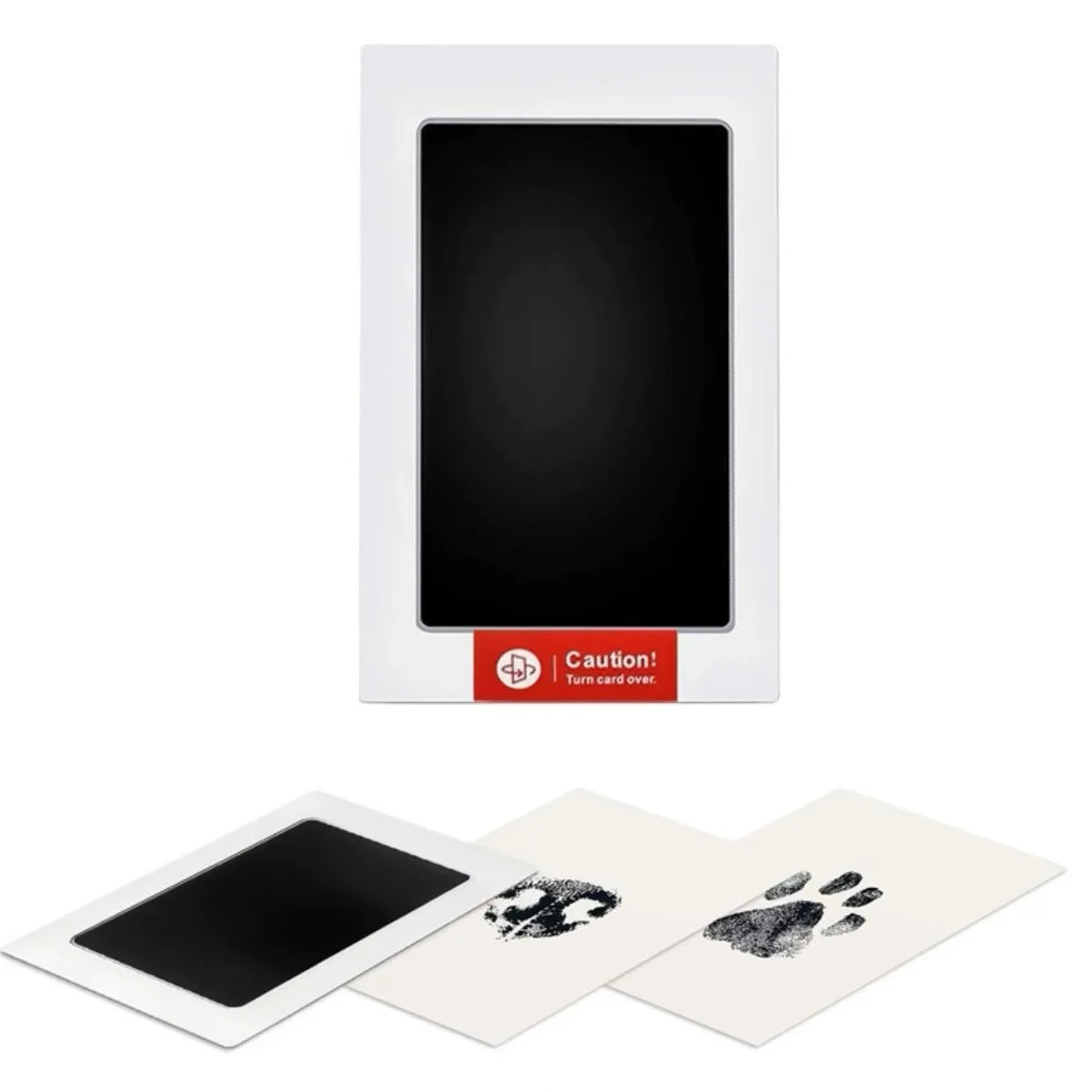 Baby Handprint and Footprint Ink Pad Set - Safe, Non-Toxic, Inkless Kits for Pet Paw Prints and Souvenirs